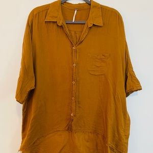 Free People Button Down